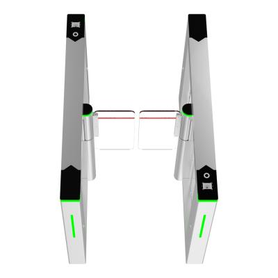 China Stainless Speed Gate Steel Turnstile With Passage Width 550mm Te koop