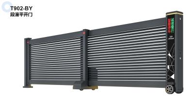 Κίνα High Security Electric Telescoping Driveway Gate Cast Slats Cantilaver Aluminium Gate προς πώληση