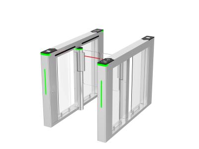 China High End Automatic Biometric Access Control High Speed Flap Security Turnstile Gate For Visitor Entrance for sale