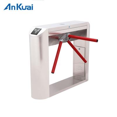 China RS485 Communication AC220V Tripod Turnstile Gate for Smooth Passage of ≤40 People/Minute for sale