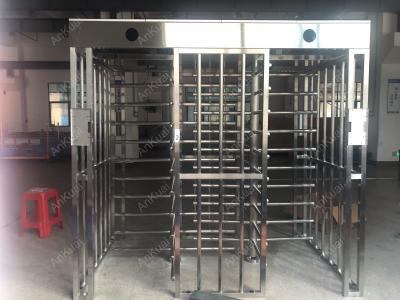 China Durable Full Height Turnstile 30 Persons/min with 95% Humidity and Wide Operating Temperature Range for sale