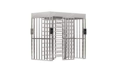 China Full-Height Entry Turnstile with 100W Power Consumption and RS485 Communication Interface for sale