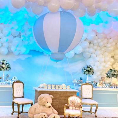 China Hot 5ft PVC Air Balloon Half PVC Inflatable Hanging Balloon For Baby Shower Party Decoration Birthday Wedding Show for sale