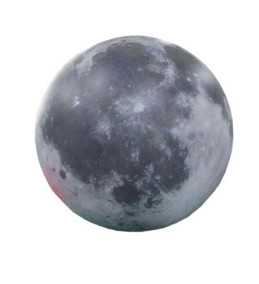 China Oxford Cloth or PVC or Polyester Large Hanging Inflatable Planet Balloon LED Full Moon Globe Ball Festival Lighting Decoration in Demonstration for sale