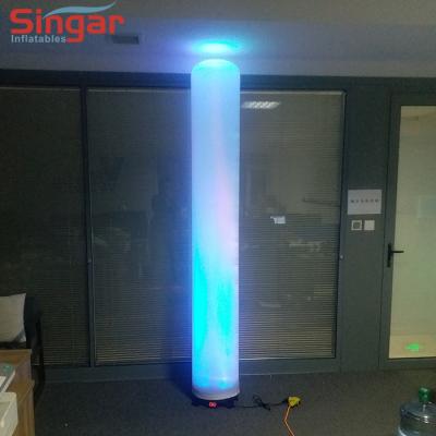 China Inflatable Led Light Tube 3 Meter Big Special Lighting Material For Decoration for sale