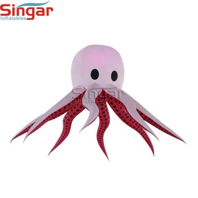 China Commercial oxford 2 meter single inflatable octopus model for decoration for sale