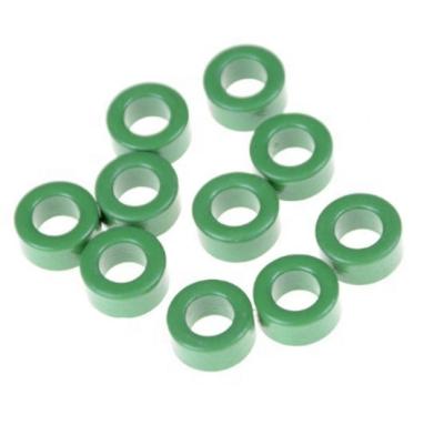 China Hot Selling Inductor Coils Green Toroid Ferrite Magnet Cores 10mm X 6mm X 5mm Toroid Ferrite Cores for sale