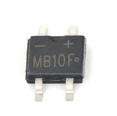 China Original hot sale MB10F MB10F MB-F 0.5A 1000V bridge rectifier diode new chip for sale