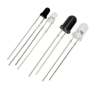 China Hot selling 3MM/5MM infrared transmitting tube + infrared tube transceiver pairs 3MM/5MM receiver infrared infrared receiving tube for sale