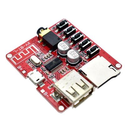 China Decoder Blue Board Tooth MP3 Car Speaker Lossless Amplifier Modified PCB 4.1 Receiver Audio Blue Tooth Receiver Audio Panel for sale