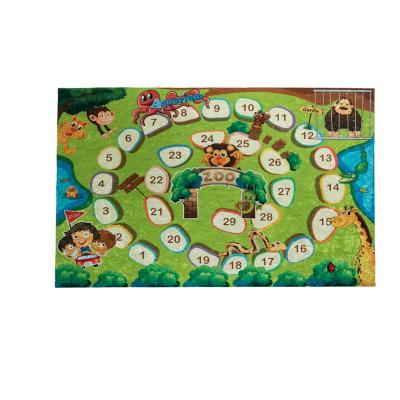 China Educational Toy Safety Children Baby Games Floor Pad Climbing Kids Puzzle Number Printed Blanket for sale