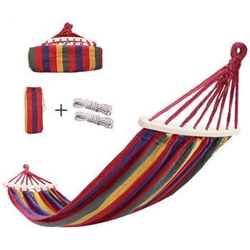 China Durable Portable Folding Outdoor Canvas Camping Tent Hammock Swing Swing Chair 190*80cm for sale