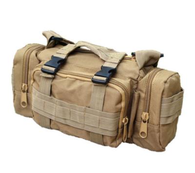 China UNIVERSAL Large Capacity Polyester Outdoor Waterproof Fishing Tackle Bag Waist Multifunctional Fishing Bag for sale