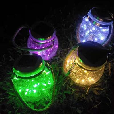 China High Quality Mason Jar Lid Lights New Solar Product Solar Panel Mason Jar Light Led String Lights Home Party Led Fairy String Light For Christmas for sale