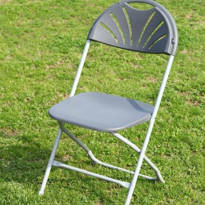 China Modern Folded Lounge Dining Hotel Hall Event Outdoor Plastic Folding Chairs For Sale for sale