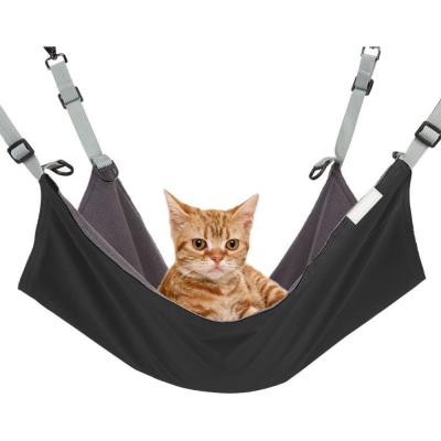 China Travel Cat Hammock Bed Warm Comfortable , Soft Hanging Pet Hammock Bed for sale