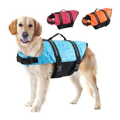 China Durable Reflective Conservative Dog Life Vests , Adjustable Conservative Vest With Enhanced Buoyancy for sale