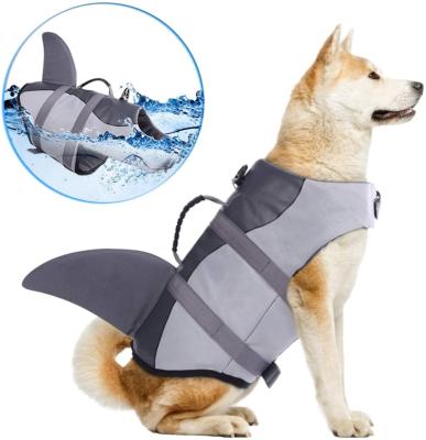 China Wholesale Cheap Viable Adjustable Reflective Ripstop Water Swim Aid Breed Vest Dog Safety Life Vest Small Large Dog Safety Life Jacket For Dog for sale