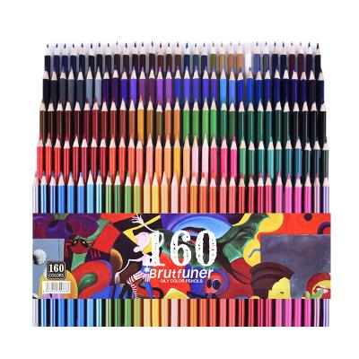 China Wholesale Professional 48/72/120/160/180 Oil Color Drawing Pencil Set Watercolor Drawing Colored Pencils Wooden Colored Pencils for sale