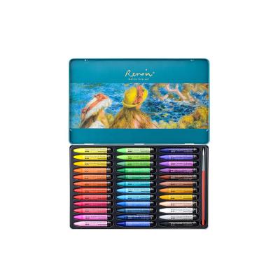 China Andstal Renoir 36Colors Color Water Soluble Oil Painting Pastel Artist Drawing Crayon For Art Painting for sale