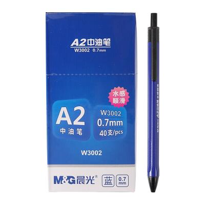 China M&g Super Smooth Writing Pens Super Smooth Tip Easy To Write 0.7mm Andstal Blue Lot Ball Pens Fillout For Exam Pen for sale