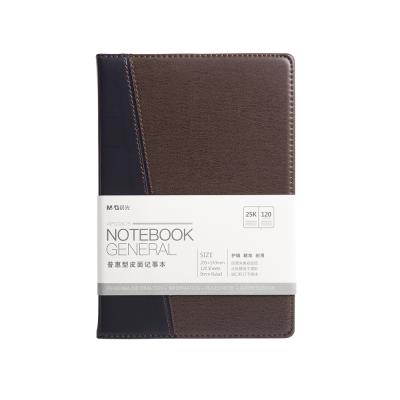 China Promotion Best Quality 25K PU Cover 120 Pages Notebook For Office&School for sale