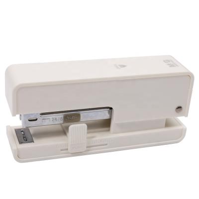 China Economy 50% Pins Stapler Body 50% Effort-Saving Staplers Beige Office Andstal 25sheets for sale