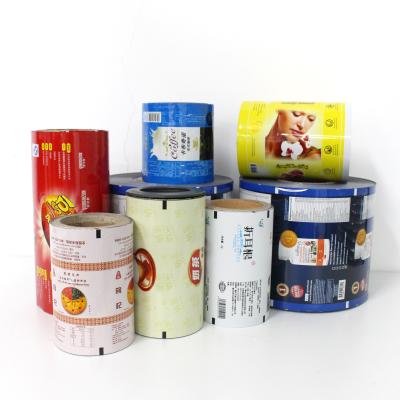 China Automatic Printing Moisture Proof Chocolate Nuts Bar Wrapper Food Wrapper Custom Printing Laminated Roll Film for sale