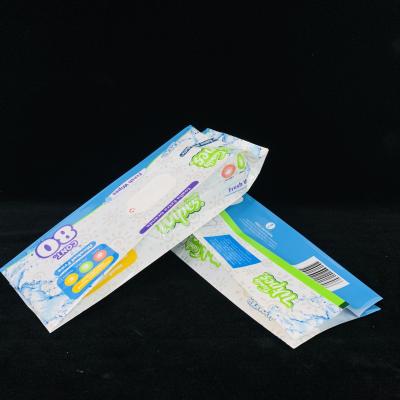 China Security Wholesale Customized Empty Baby Wet Wipes Packaging Bags for sale