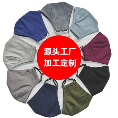 China Custom Adjustable Cotton Face Cover Eco-Friendly Cover Eco-Friendly Reusable Reusable Dustproof Dustproof Adults OEM Logo Eco-Friendly Fashion for sale