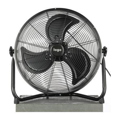 China Hotel Low Price 18 Inch Outdoor Warehouse Metal Standing Table Floor Fan Industrial Fan for sale