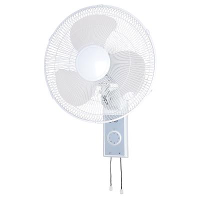 China Hotel Standard 3 Blades Swing White Electric Function High Quality 16 Inch Remote Control Wall Mounted Fan for sale