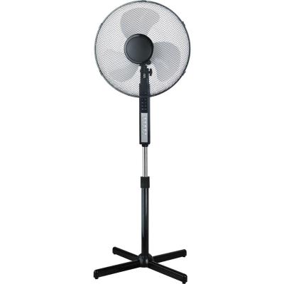 China Hotel Durable Using Low Price Home Electric Stand Fans With Remote Control And 7.5hours Floor Timer Fan for sale