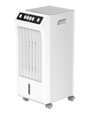 China Portable Dual Fan Air Cooler Evaporative Motor with 3 Modes LED Display 6L Water Tank Small Air Coolers for sale