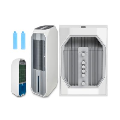 China Hotel Portable Water Air Cooler 75w 7L Humidifier/Evaporative Air Purifier 3 IN 1 with 2 Mini Air Cooler Cool Box for sale