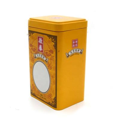 China Medicine Tin Cans For High Quality Food Packaging Tin Box For Rectangular Tin Luxury Rectangular Box for sale