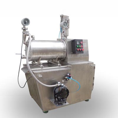 China Nanoemter Bead Mill Machine Wet Grinding Nano Grinder Machine for sale