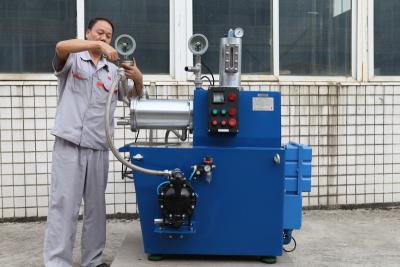 China 15L Grinding Chamber Sand Bead Mill Ex Proof Horizontal Bead Mill for sale