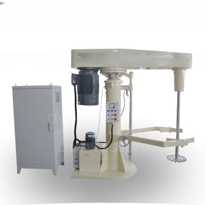 China Waterproof Paint Disperser Mixer Hydraulic High Speed Paint Mixing Machine for sale