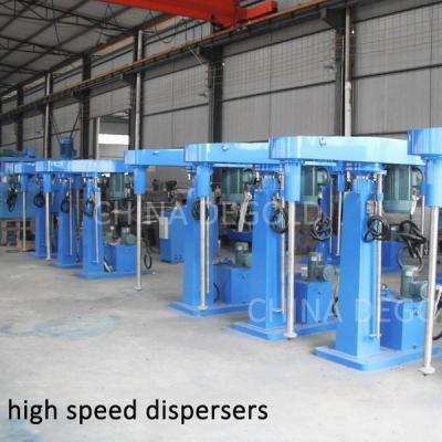 China Offset Printing Ink Disperser Mixer High Speed Dissolver Explosion Proof for sale