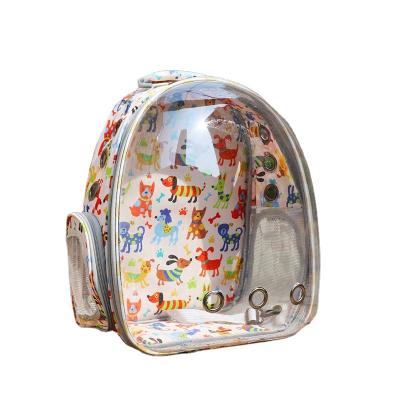 China Stored hondendraagtas dog bubble pet carrier backpack cats katten bag travel pet carrier backpack cats katten hondendraagtas for sale