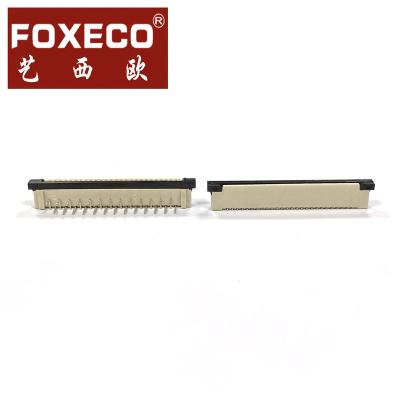 China / FOXECO customized high quality 13 laptop panel FPC/FFC connector zif FPC connector right angle connector wholesale from factory for sale