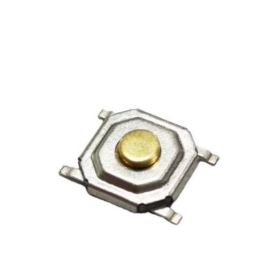 China Shenzhen Manufacturing Iron Contact Push Button Switch 5mA 50v 4 SMD 4*4 Single Soft Tact Home Appliance Switch With PCB for sale