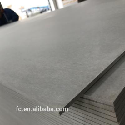 China 6mm thick fiber cement tile backer board or perforated floor tile base with CE certificate for sale