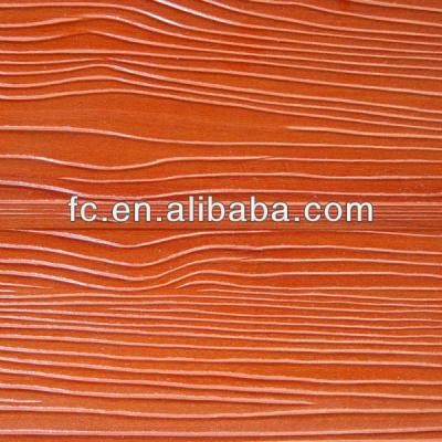 China Wood Grain Fiber Cement Siding FC Wood Grain Fiber Cement Siding for sale