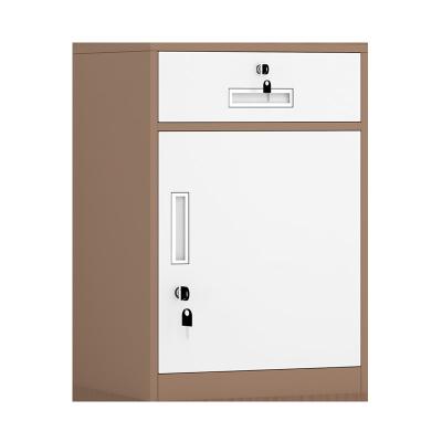 China (Other) Color Metal Adjustable Key Lock Customized Steel Office Compact File Cabinet for sale