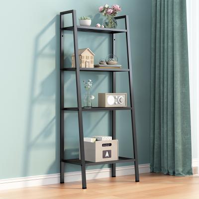 China Corrosion Protection Morgie Home Living Room 4 Tiers Metal Steel Storage Rack Shelves for sale