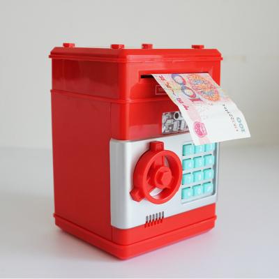 China Custom high quality gift efectivo caja de dinero ATM bank coin bank cash piggy coins in save box for kids gifts for sale