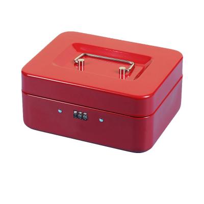 China 2020 Eco-friendly Material Hot Sale Security Portable Cash Box With Combination Lock for sale