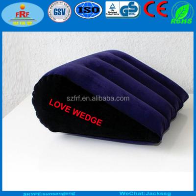 China Inflatable Wedge Pillow Love Position Wedge Cushion, Inflatable Love Wedge Pillow for sale